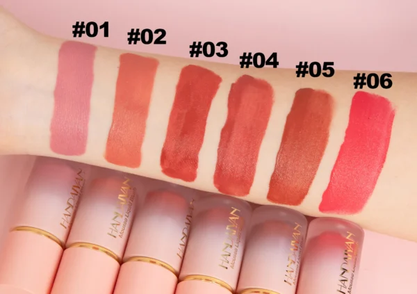 Blush Líquido Matte HANDAIYAN – Cor e Beleza que Duram o Dia Todo - Image 3