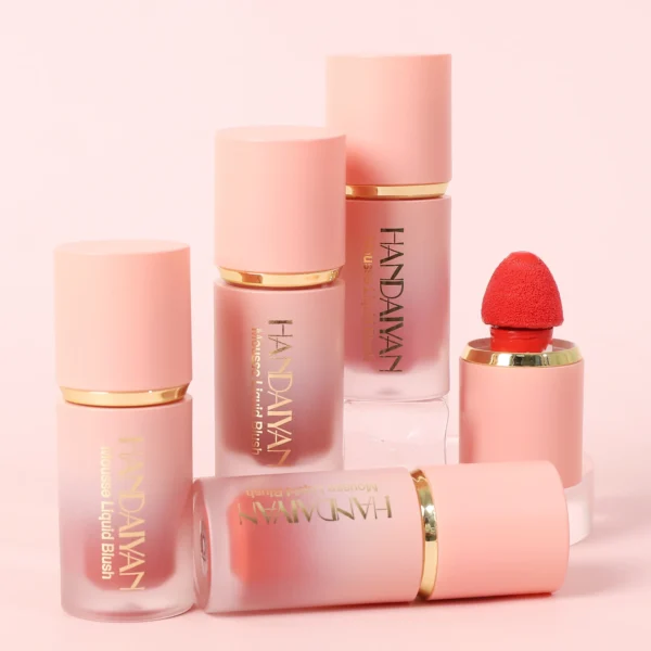 Blush Líquido Matte HANDAIYAN – Cor e Beleza que Duram o Dia Todo - Image 8